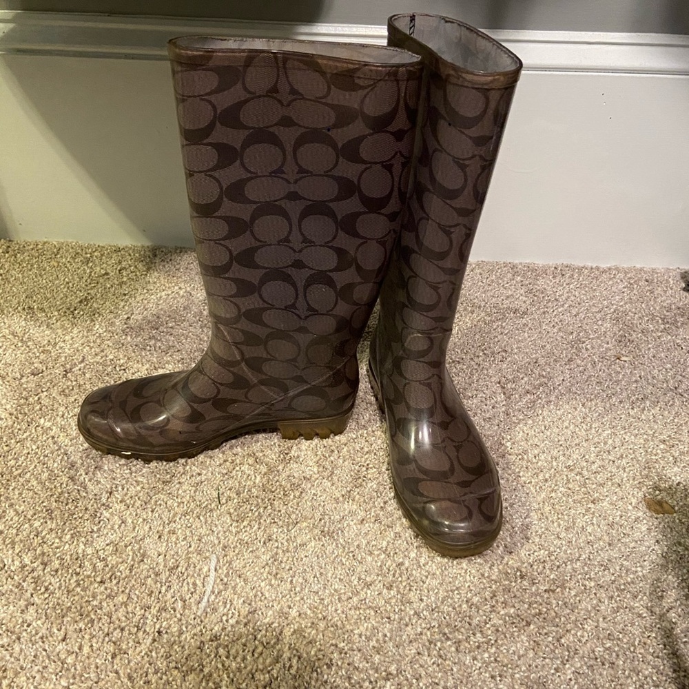Coach rainboots